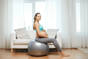 Pregnant Woman Exercise